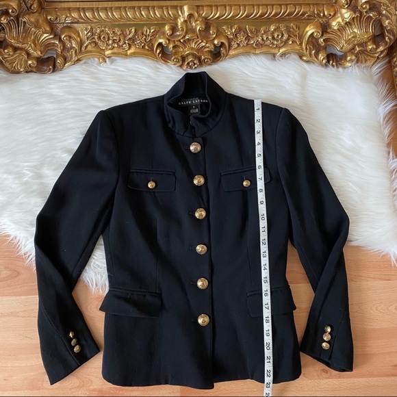 Ralph Lauren Black Label Jacket with Gold Buttons - Picture 5 of 8